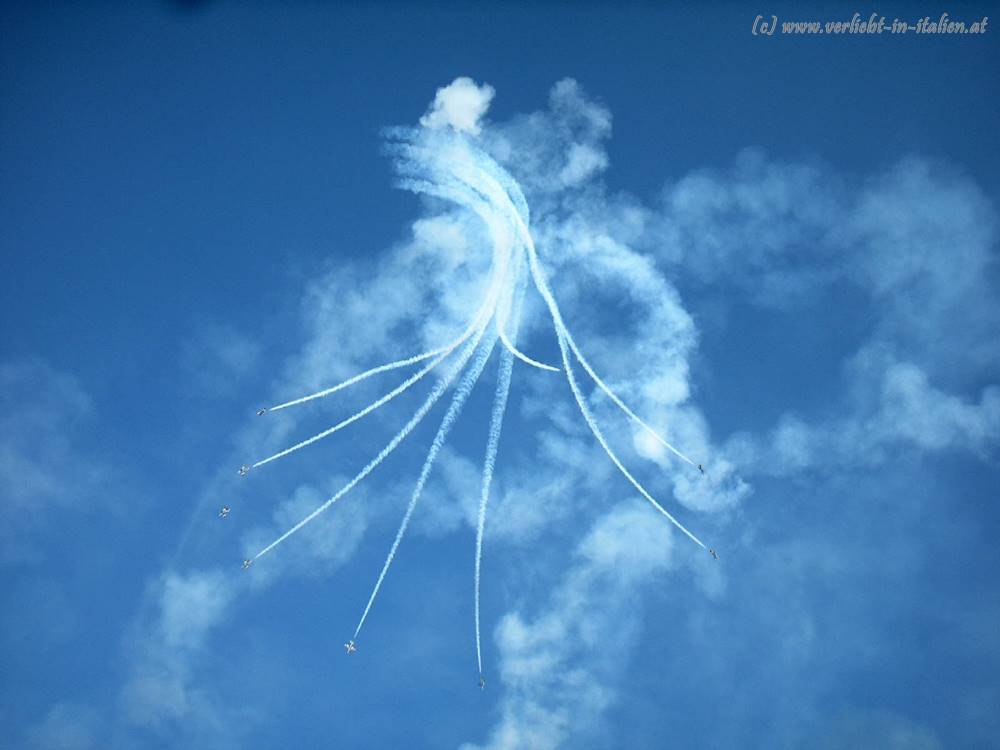 Rivolto – Jubiläumsfeier der Frecce Tricolori