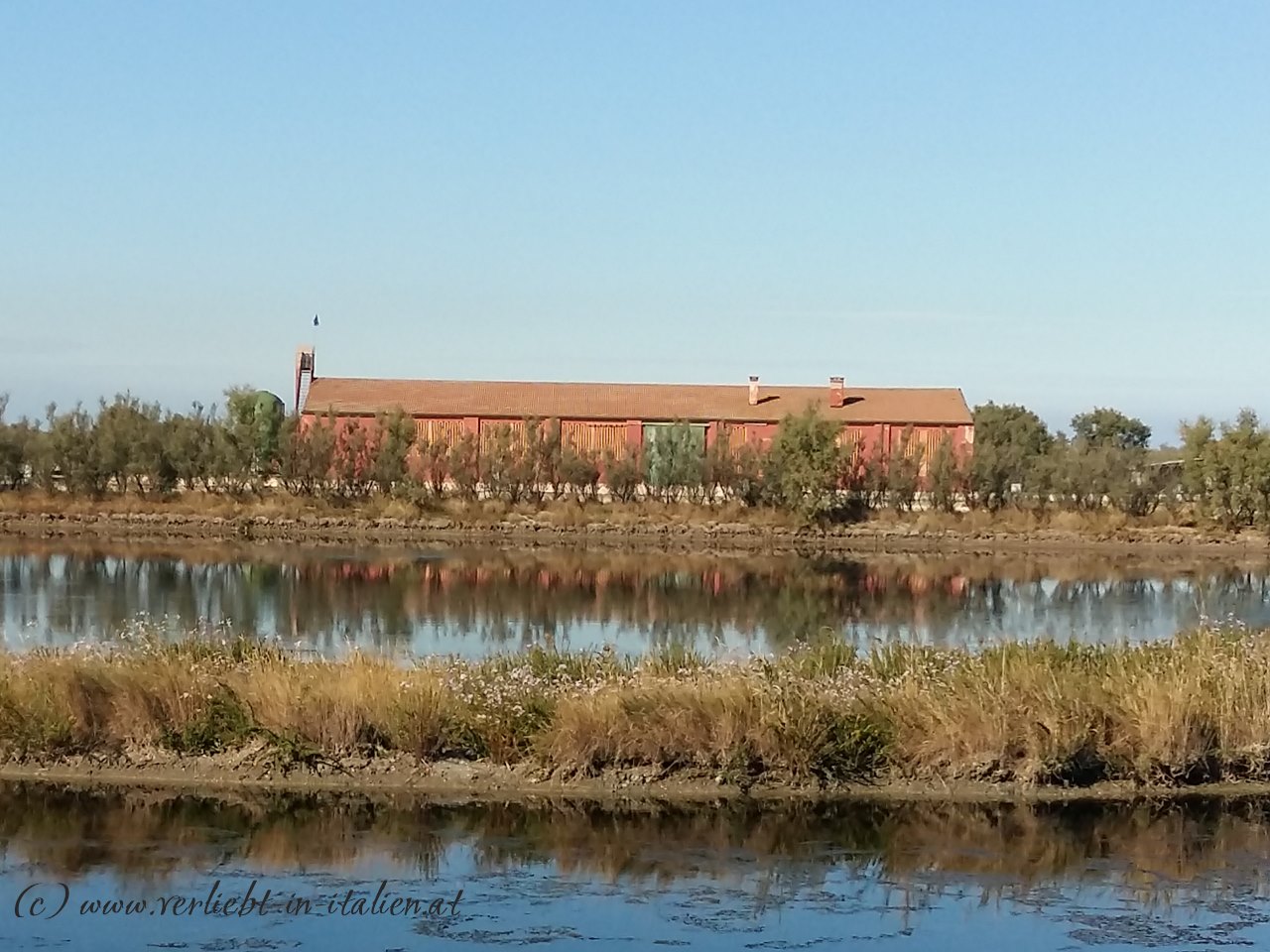 Lagerhalle im Po-Delta