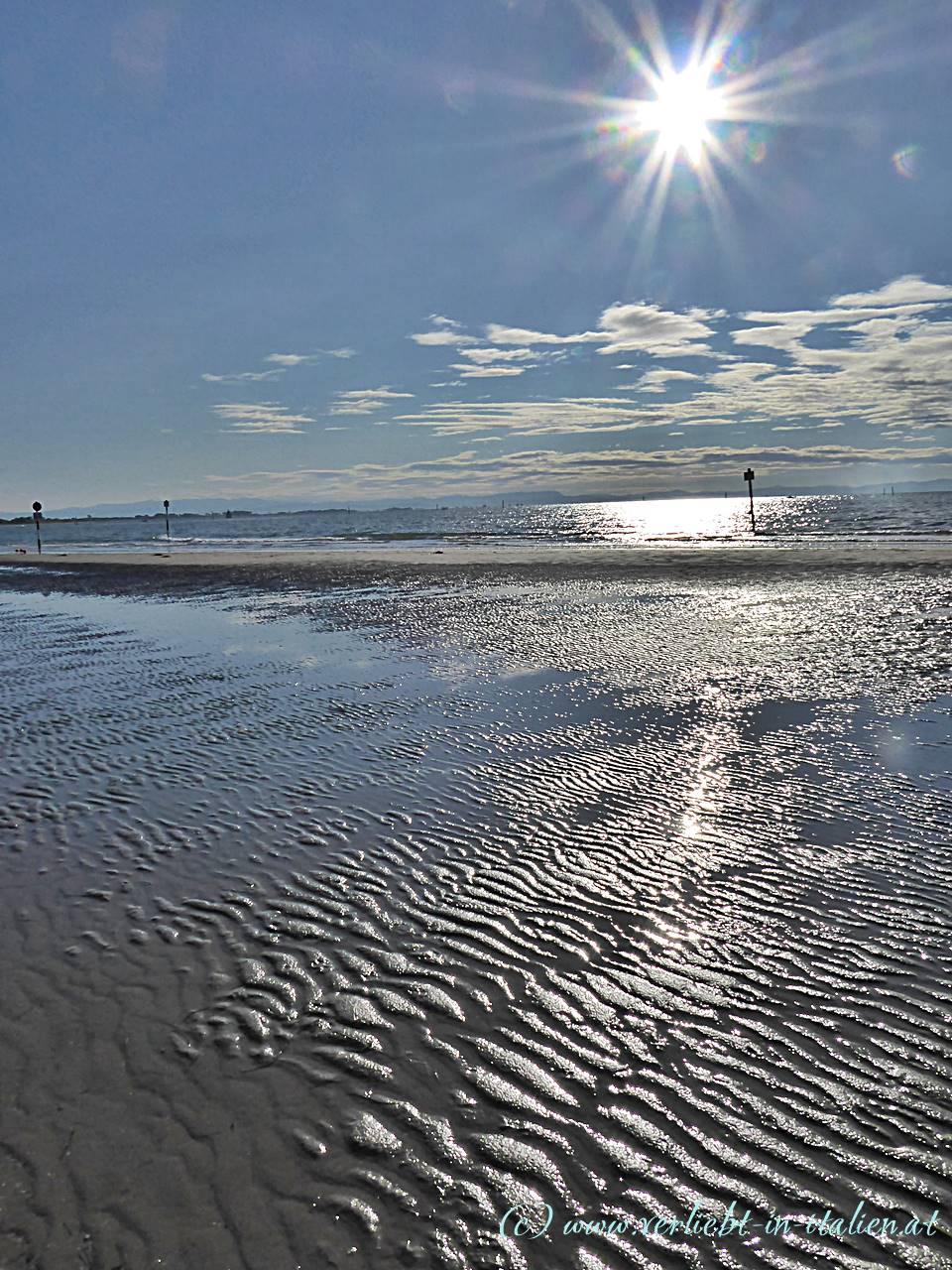 Ich liebe den leeren Strand