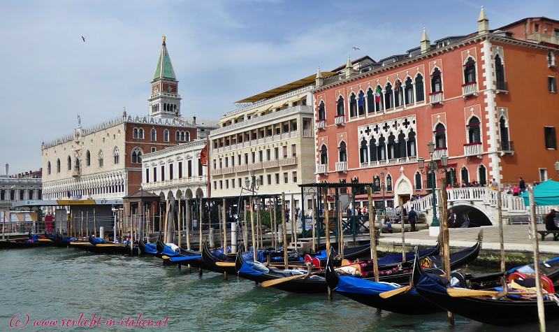 Die Prunkgebäude der Dogen in Venedig