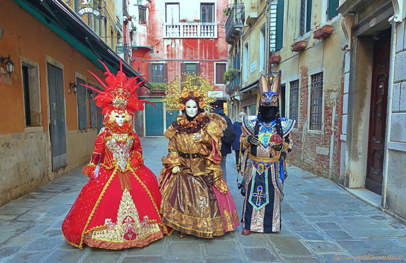 Mitten drin im Carnevale di Venezia