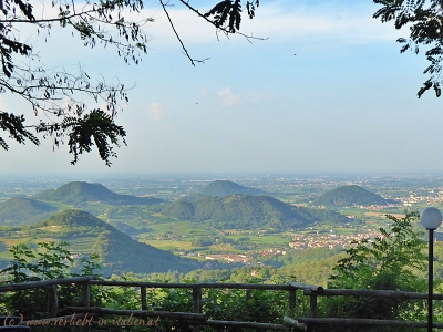 Blick auf die Euganeischen Hügel