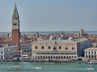 Venedig - gesehen vom Turm gegenüber