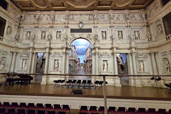 Bühne Teatro Olimpico