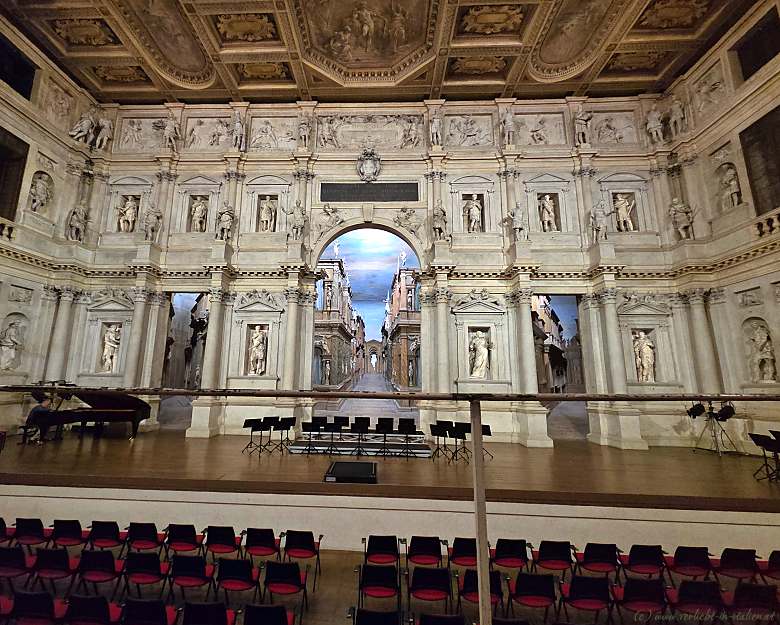 Bühne Teatro Olimpico