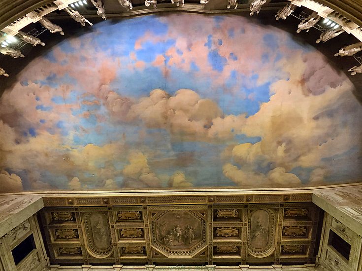 Himmel im Teatro Olimpico