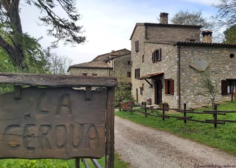 Zufahrt La Cerqua