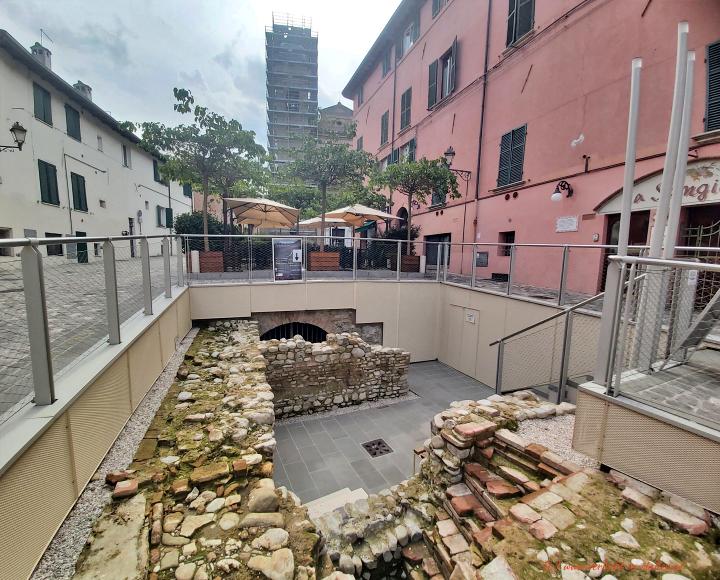 Ausgrabungen in der Altstadt Santarcangelo di Romagna