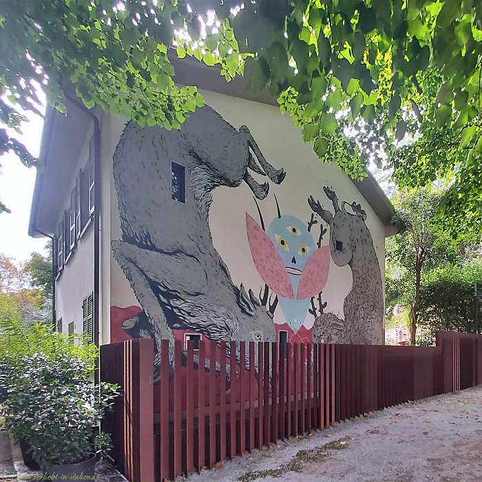 Murales beim Parkplatz