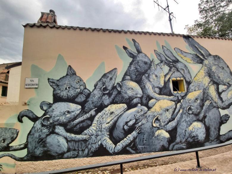 Murales beim Wasserturm
