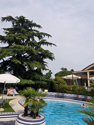 Außenpool Abano Ritz