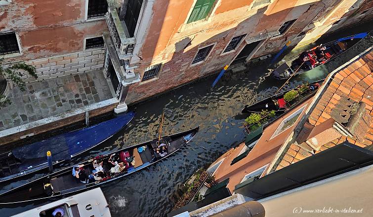Aussicht auf den Rio della Verona