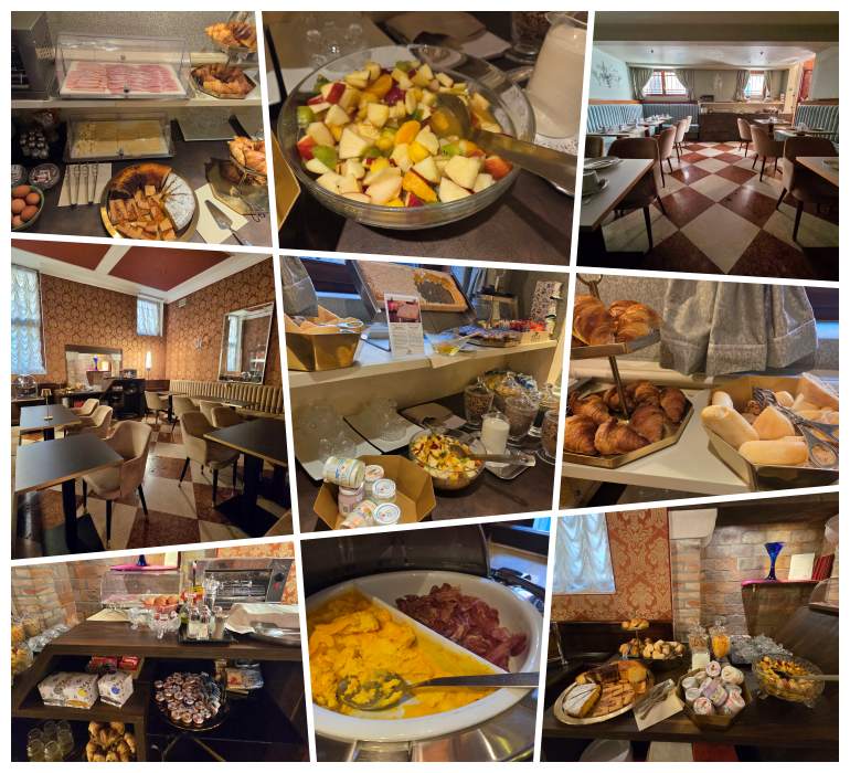 Duodo Frühstück Collage