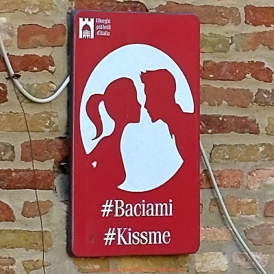 Schild Kissme