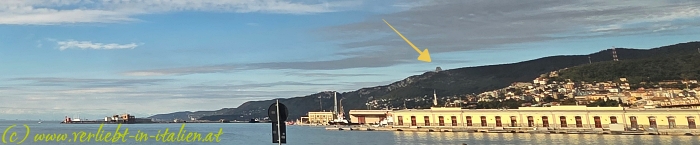 Blick auf Monte Grisa