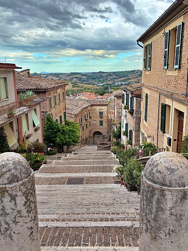 Scalinata del Pozzo Corinaldo