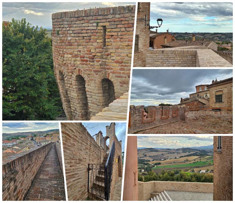 Stadtmauerweg Corinaldo Cllage