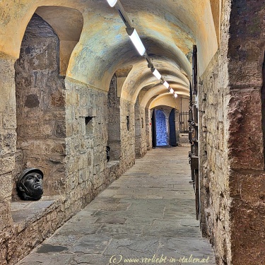 Unterwegs zur Waffenkammer Burg Gorizia