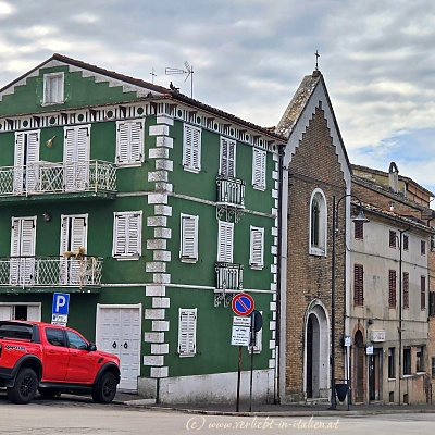 Via Roma in Morro dAlba