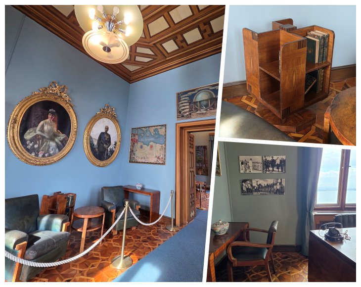 Arbeitszimmer Collage Miramare1930