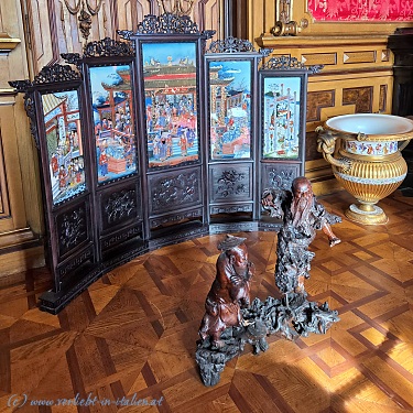 Asiatischer Paravant Miramare