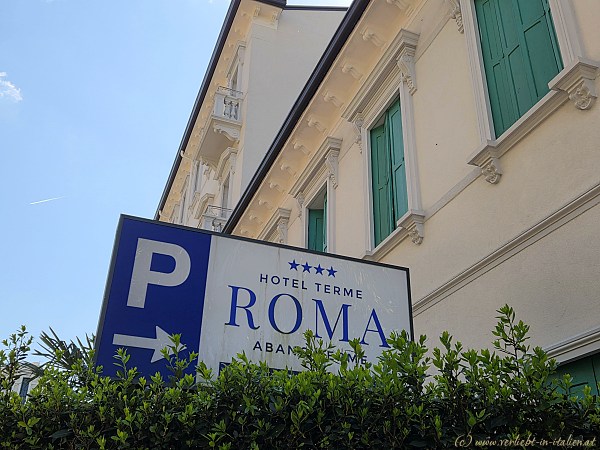 Parkplatz Hotel Terme Roma
