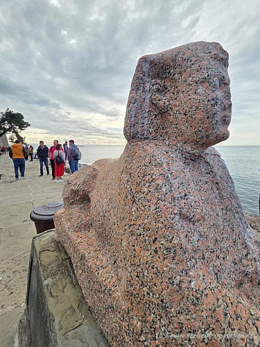 Sphinx bei Castello Miramare