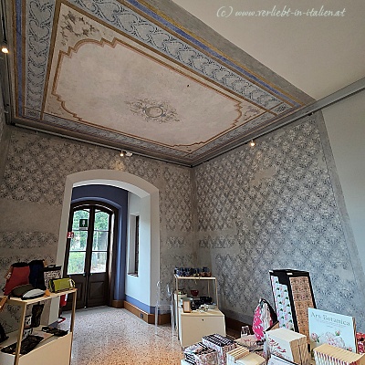 Wandbemalung im Castelletto