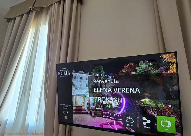 Willkommen im Hotel Terme Roma
