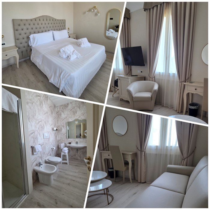Zimmercollage Hotel Terme Roma