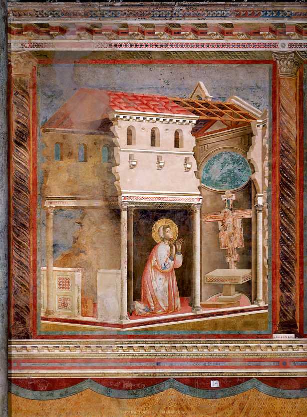 Gebet des Hl. Franziskus in San Damiano